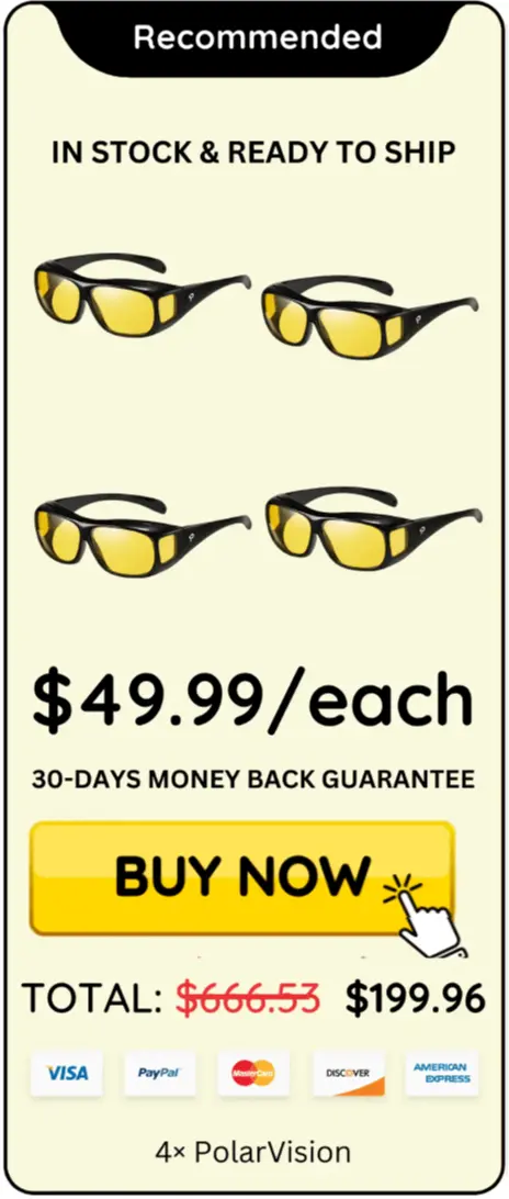 PolorVision Driving Glasses offer price 