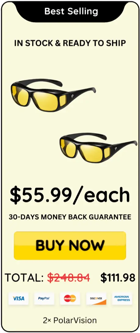PolorVision Driving Glasses offer price 